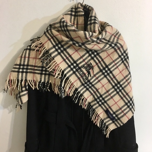 Burberry Accessories - Authentic BURBERRY nova check shawl/ large scarf